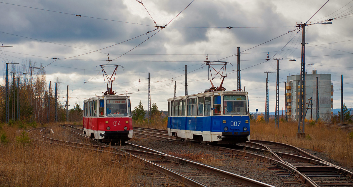 Ust-Ilimsk, 71-605 (KTM-5M3) nr. 014; Ust-Ilimsk, 71-605 (KTM-5M3) nr. 007