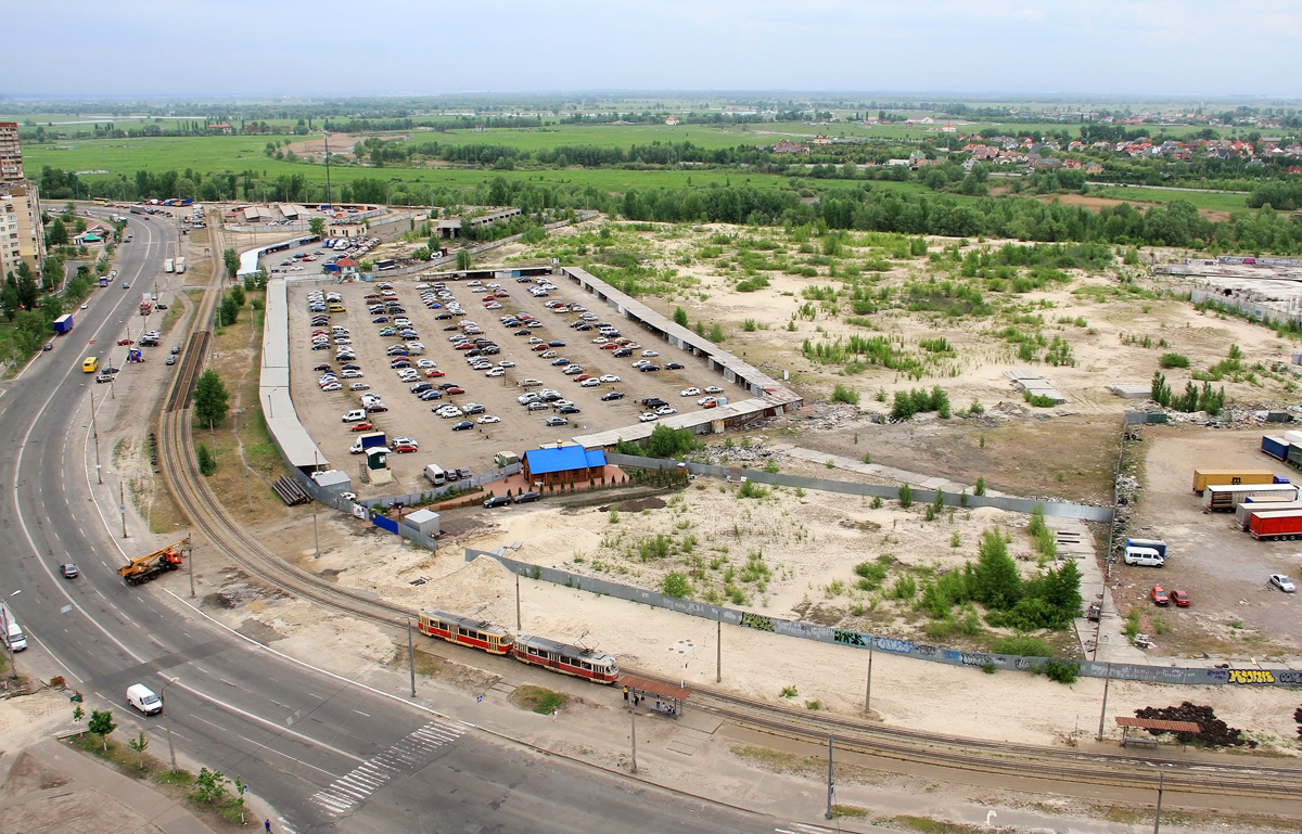 Kiev — Tramway lines: Darnytske depot network