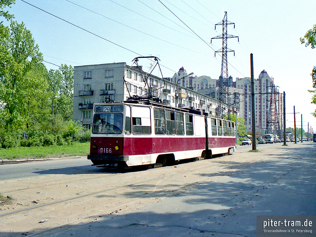 Saint-Petersburg, LVS-86K č. 8166