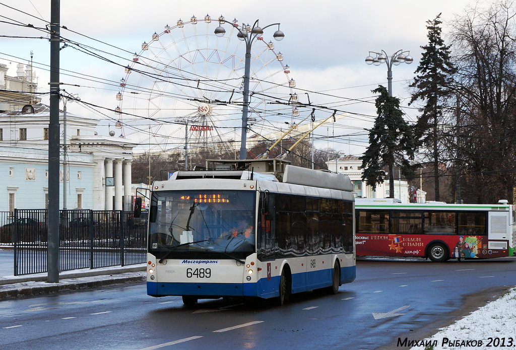 Москва, Тролза-5265.00 «Мегаполис» № 6489