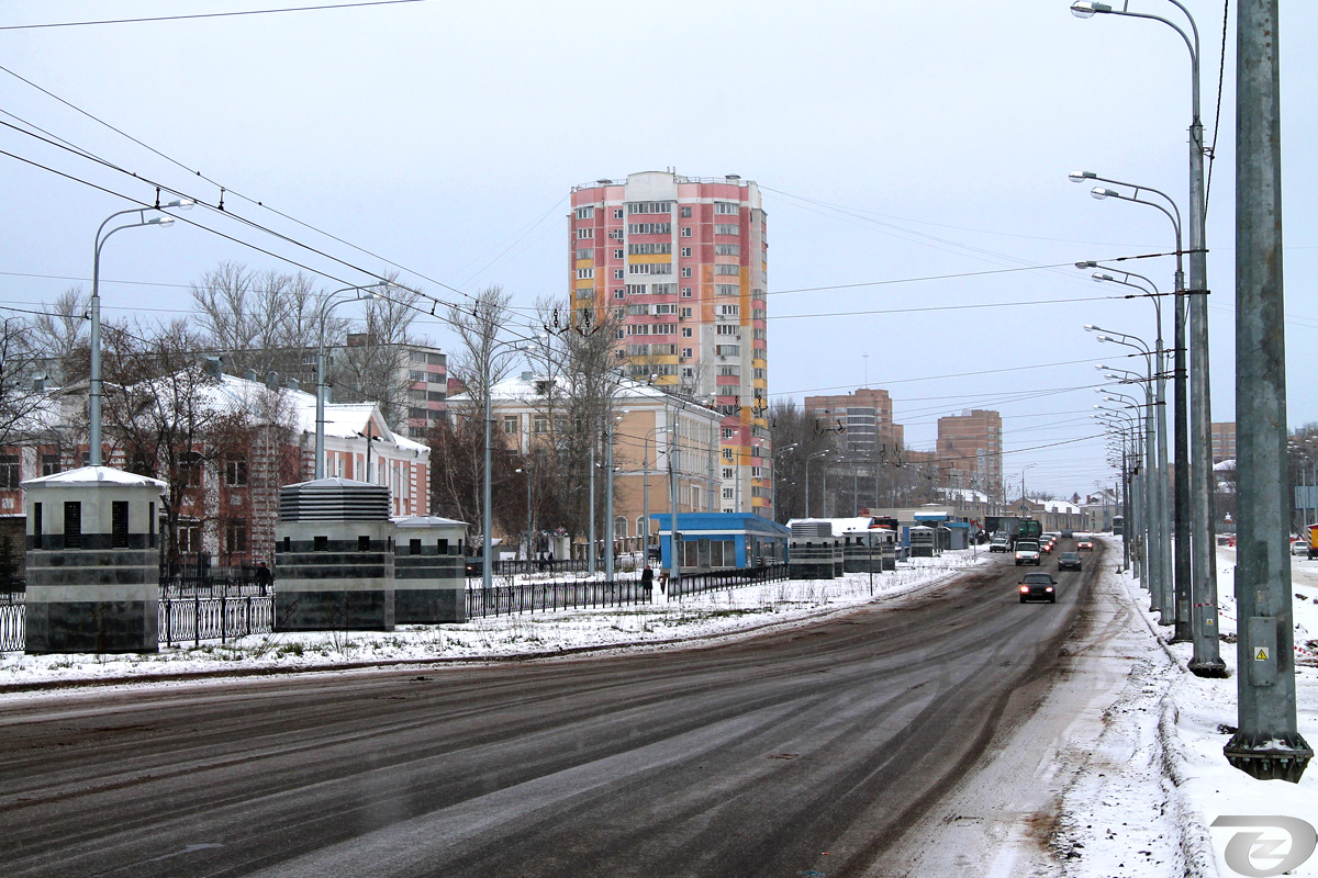Kazan — Construction and reconstruction of the trolleybus lines; Kazan — ET Lines [3] — North