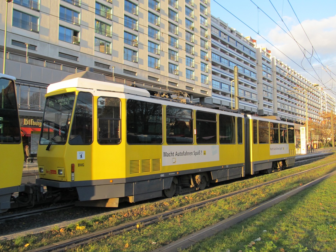 Berlin, Tatra KT4DM № 6163