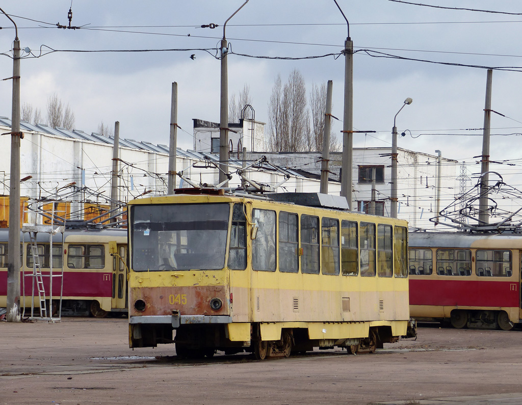 Киев, Tatra T6B5SU № 045