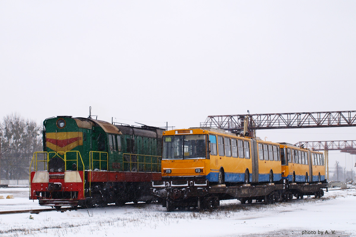 Львов, Škoda 15Tr03/6 № 607; Львов, Škoda 15Tr08/6 № 605; Львов — Поставка троллейбусов 2013