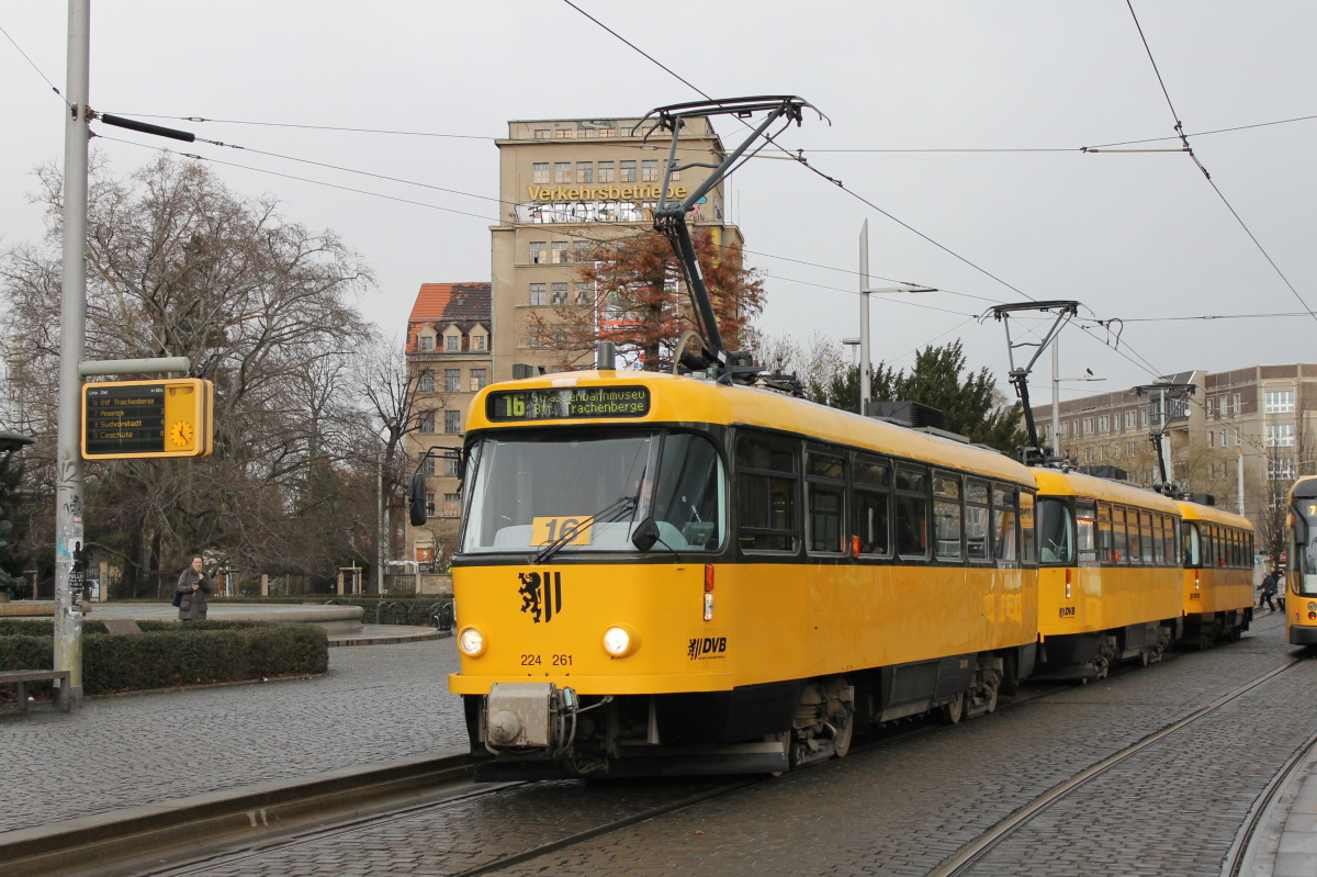 Dresden, Tatra T4D-MT Nr. 224 261