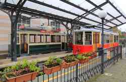 Turin, 2-axle motor car nr. 209; Turin, 4-axle motor car nr. D.3; Turin — Ferrovia a cremagliera — Tranvia Sassi-Superga