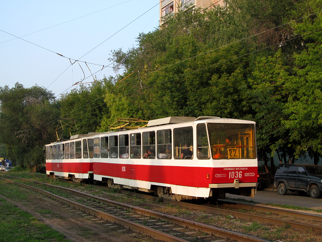 Самара, Tatra T6B5SU № 1036