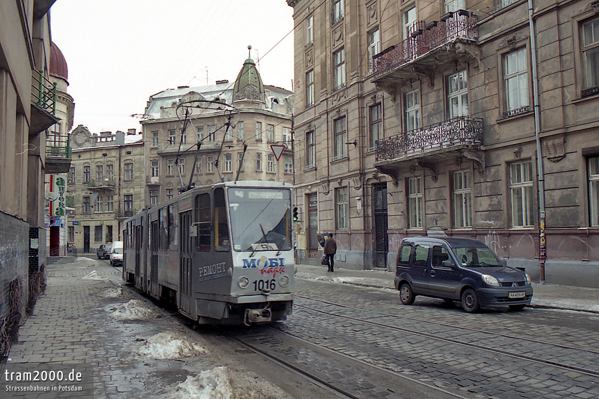 Львов, Tatra KT4SU № 1016