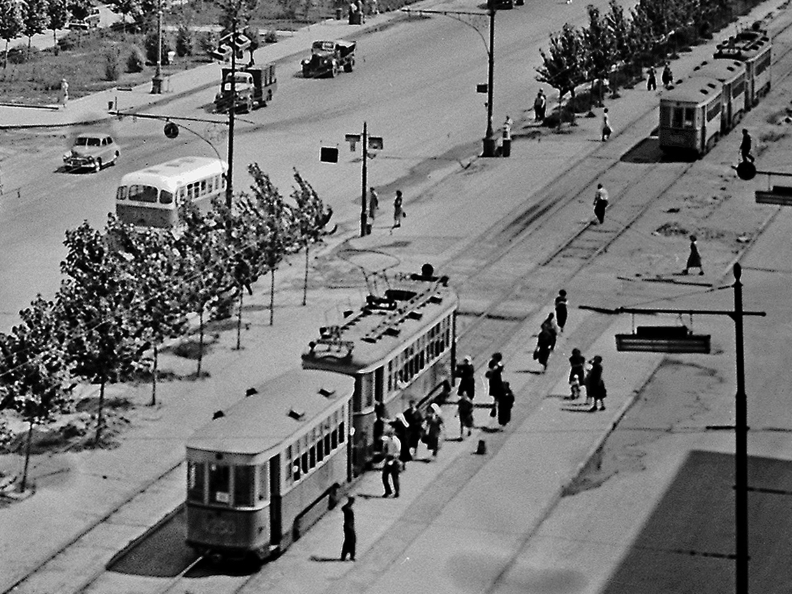 Москва, С № 4258; Москва — Исторические фотографии — Трамвай и Троллейбус (1946-1991)