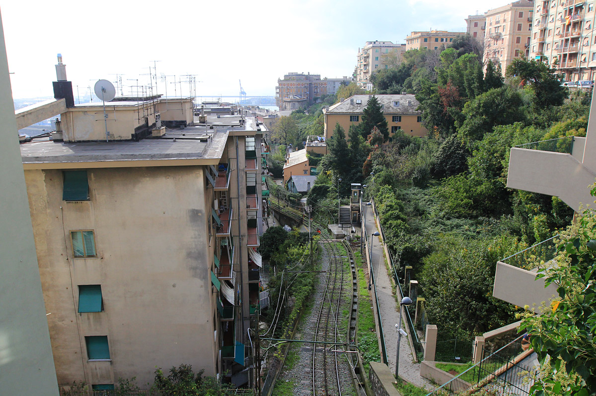 Генуя — Зубчатая железная дорога Principe-Granarolo