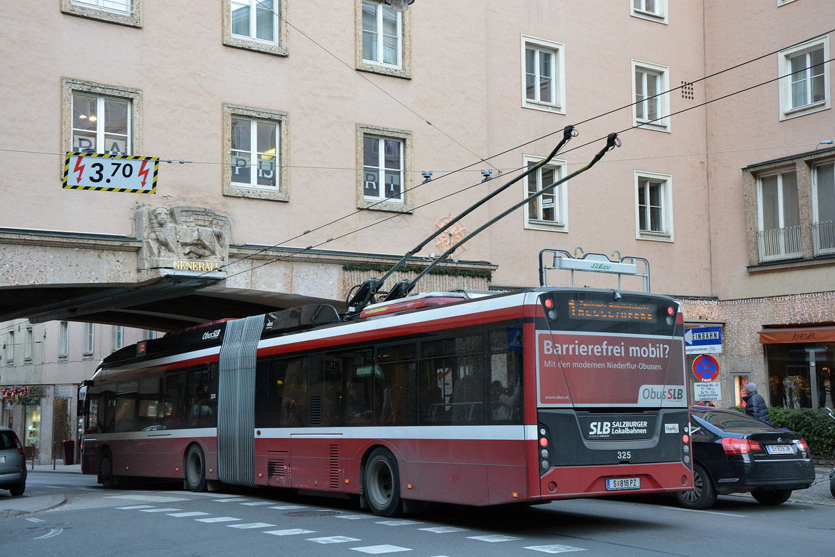Salzburg, Solaris Trollino III 18 AC MetroStyle № 325