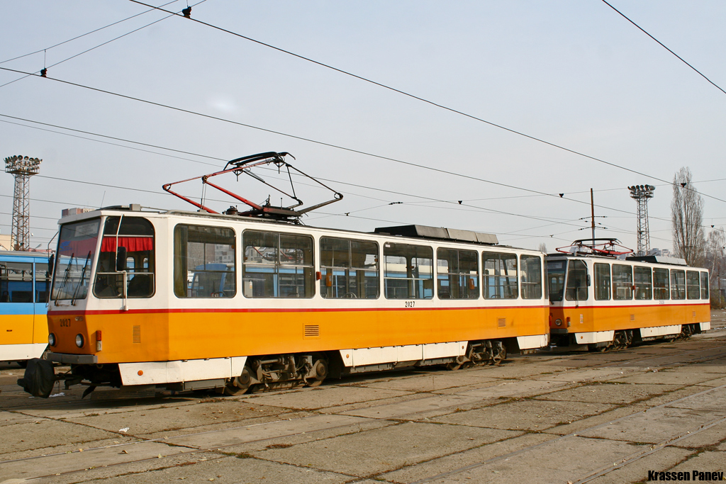 Sofia, Tatra T6A2B č. 2027; Sofia, Tatra T6A2B č. 2028