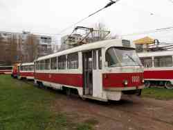 Самара, Tatra T3SU (двухдверная) № 1001; Самара — Северное трамвайное депо