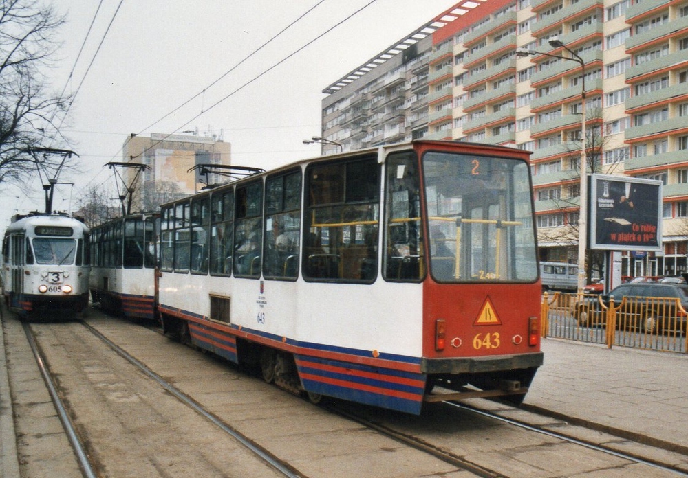 Щецин, Konstal 105N № 643