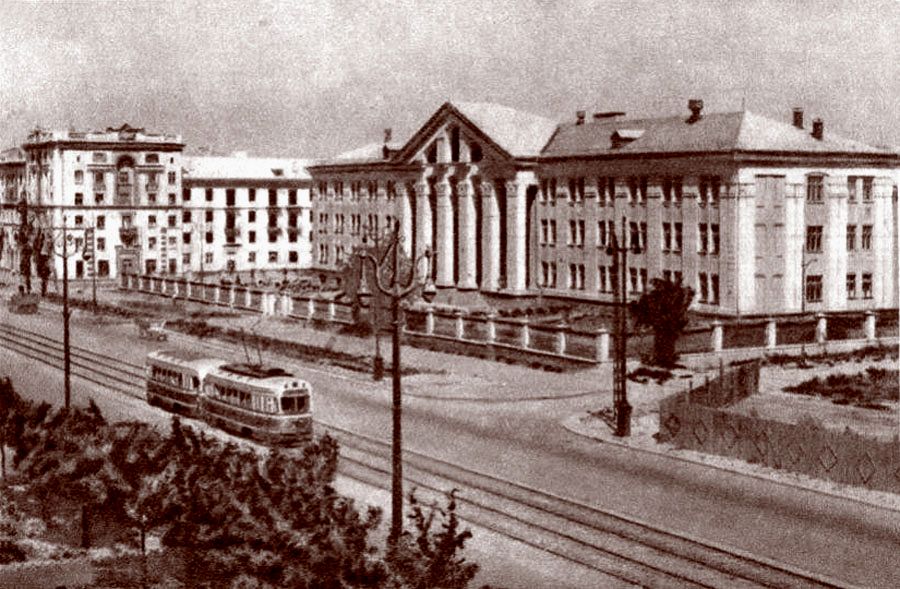 Saporischja — Tram line via Lenina (Sobornyi) Prospect