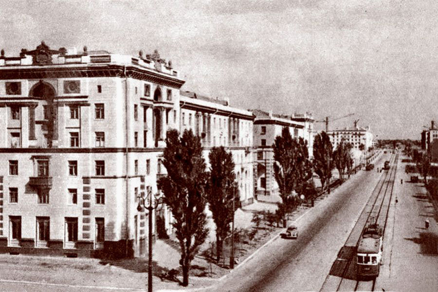 Запарожжа — Трамвайная линия на проспекте Ленина (Соборном)