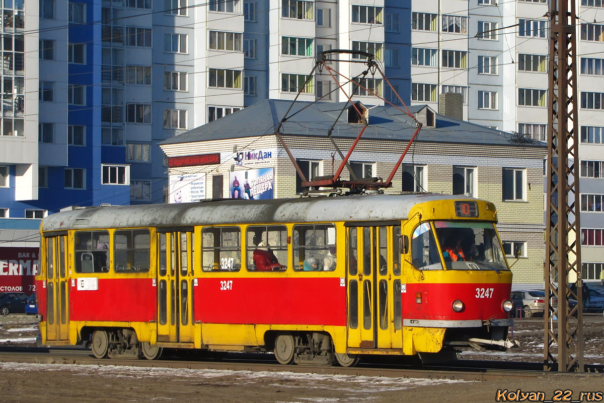Барнаул, Tatra T3SU № 3247