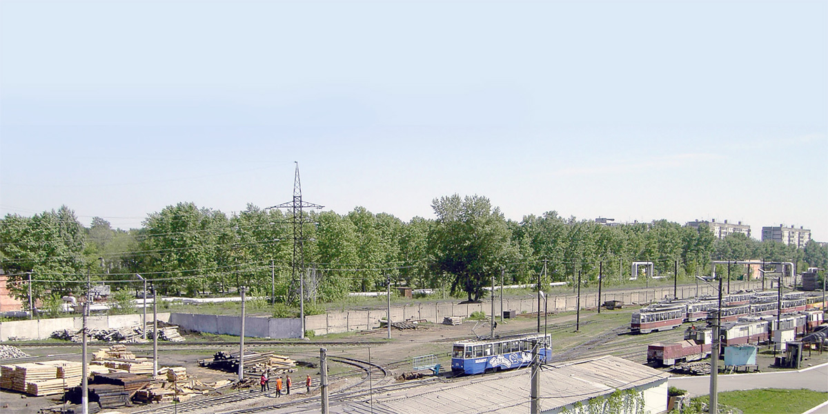 Biysk — Panoramic photos; Biysk — The depot