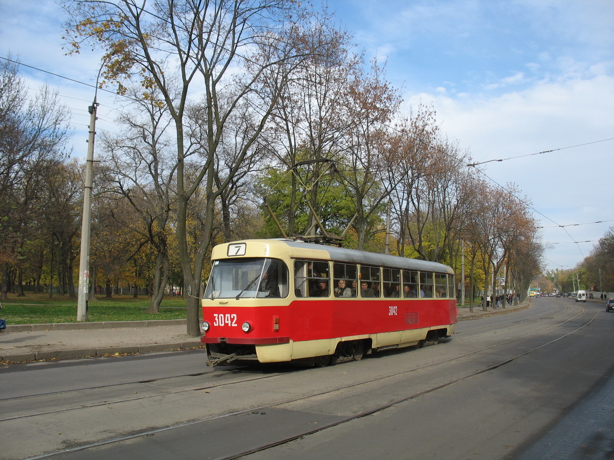 Харьков, Tatra T3SU № 3042