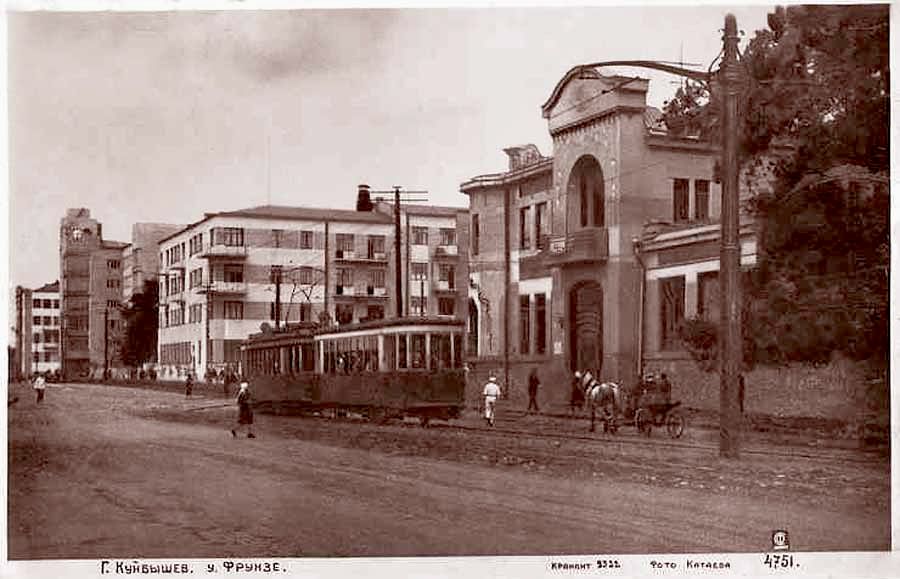 Самара — Исторические фотографии — Электрический трамвай (1921-1941)