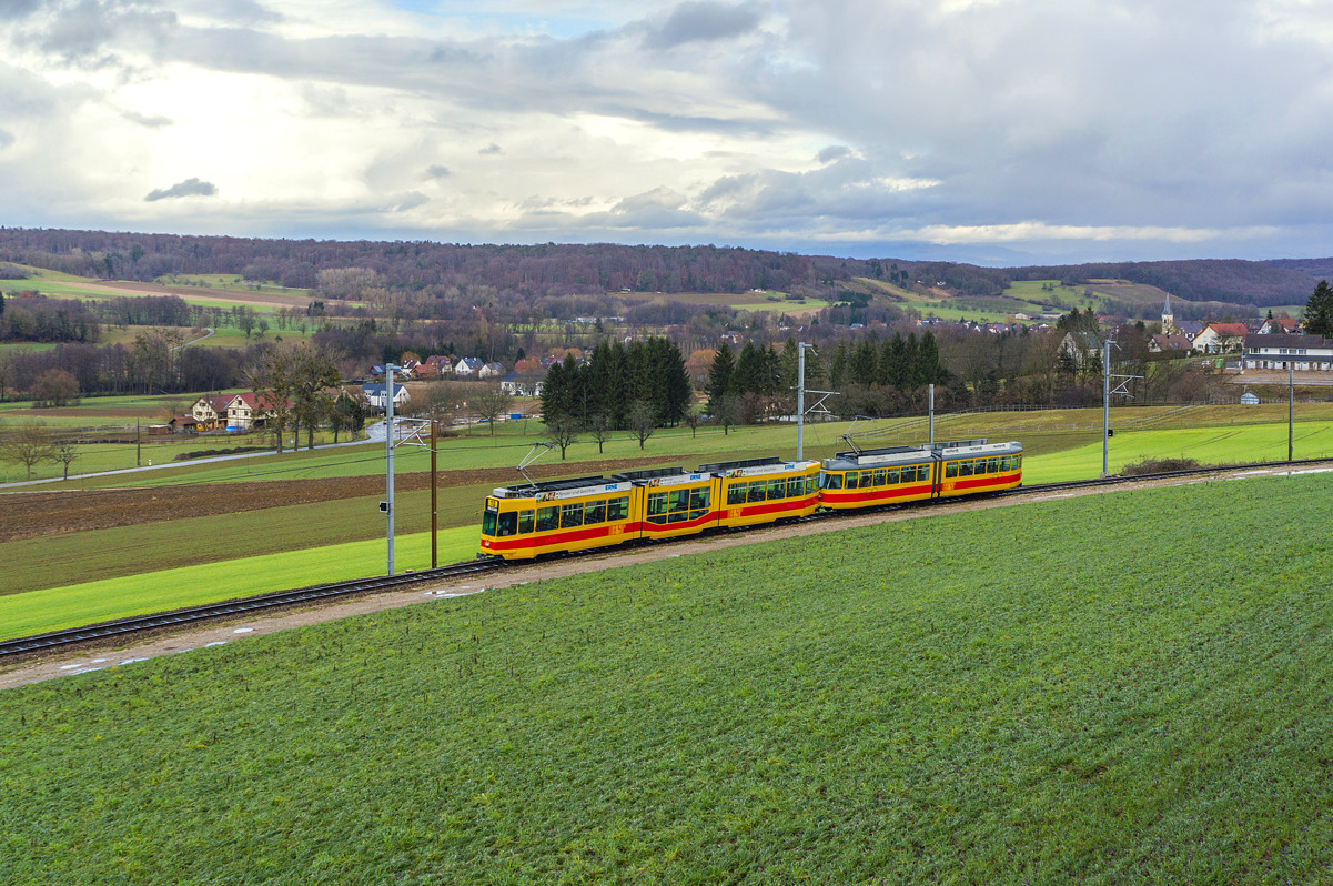 Bâle — International interurban line Basel — Rodersdorf