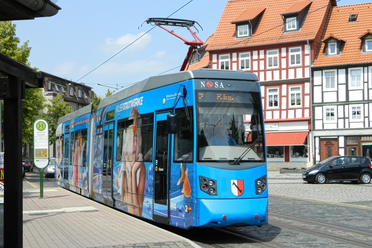 Halberstadt, Leoliner Fahrzeug-Bau Leipzig NGTW6H č. 2