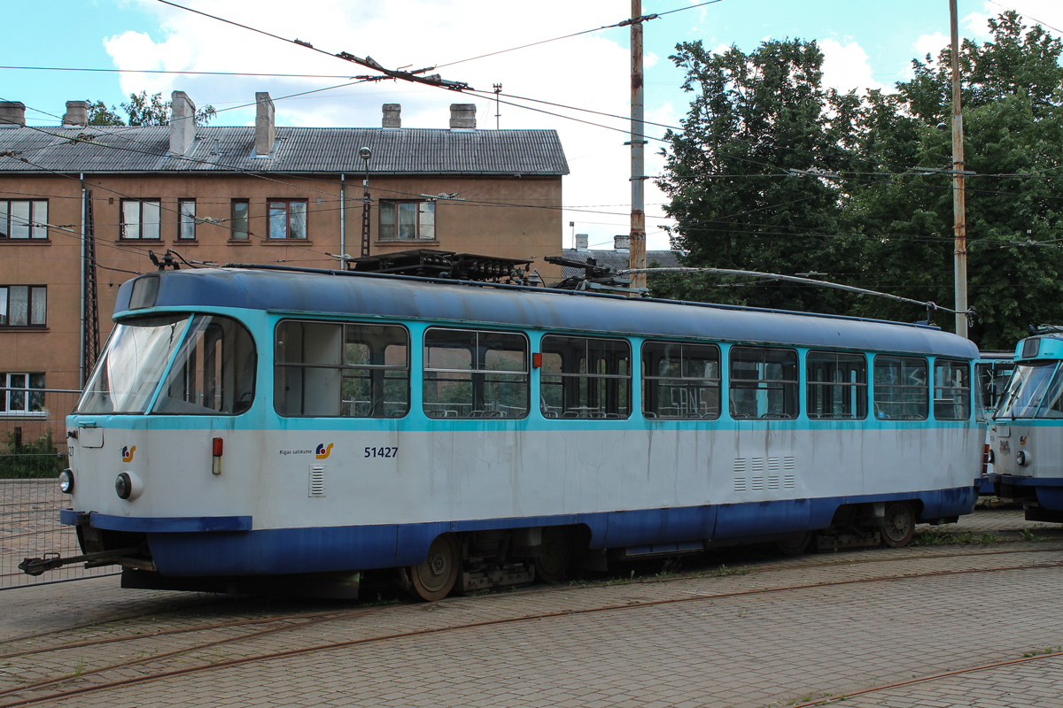 Рига, Tatra T3A № 51427