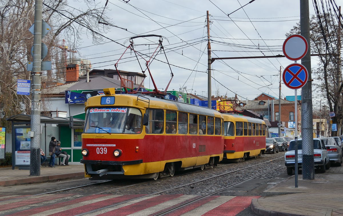 Краснодар, Tatra T3SU № 039