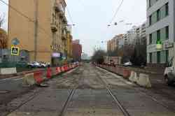 Moscow — Construction and repairs; Moscow — Trам lines: Central Administrative District