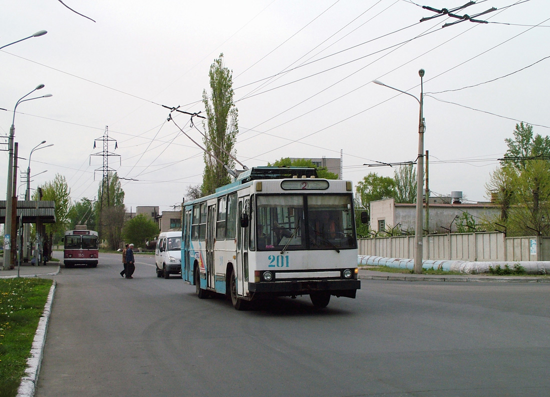 Севераданецк, ЮМЗ Т1Р (Т2П) № 201