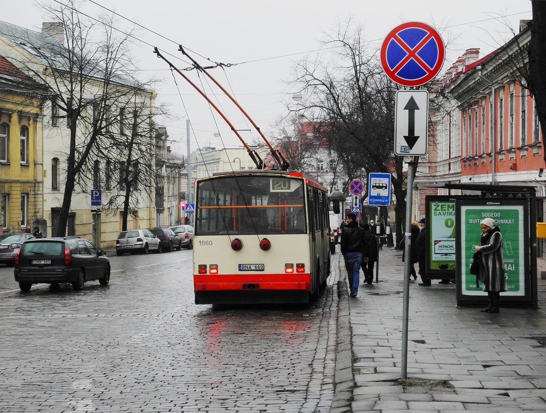 Вильнюс, Škoda 14Tr17/6M № 1660