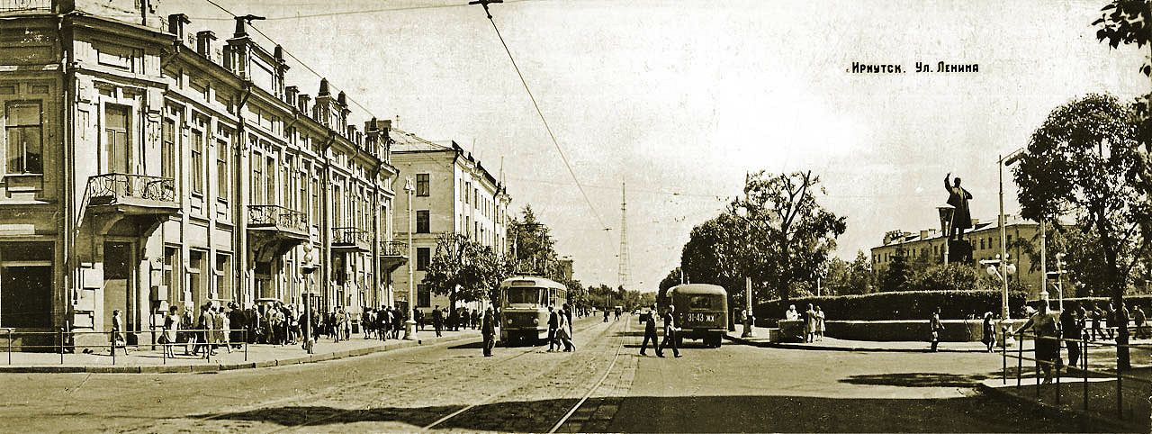 Irkutsk, Tatra T3SU (2-door) nr. 011; Irkutsk — Historical photos