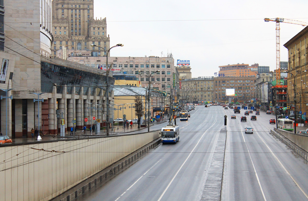 Moskau, BKM 321 Nr. 4814; Moskau — Trolleybus lines: Central Administrative District