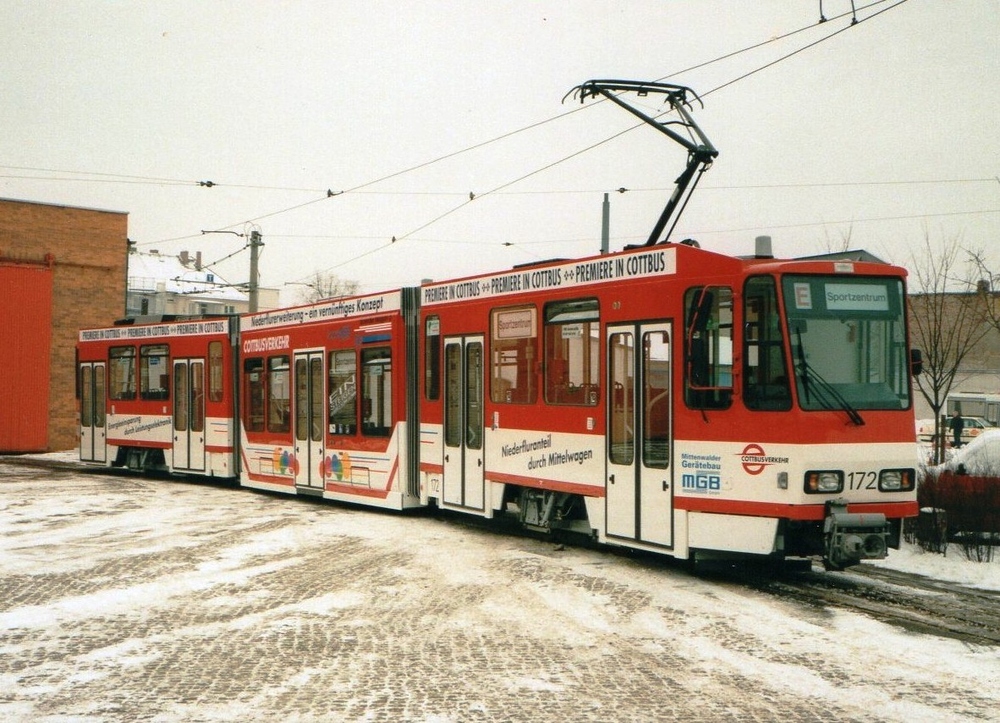 Cottbus, Tatra KTNF6 nr. 172