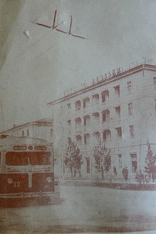 Dushanbe, MTB-82D № 22; Dushanbe — Gafur Shermatov photo archive; Dushanbe — Old photos — Stalinabad