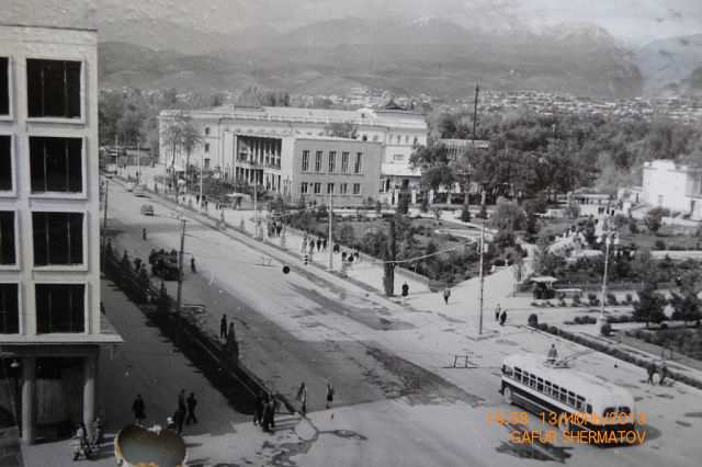 Душанбе — Исторические фотографии — Сталинабад; Душанбе — Фотоархив Гафура Шерматова