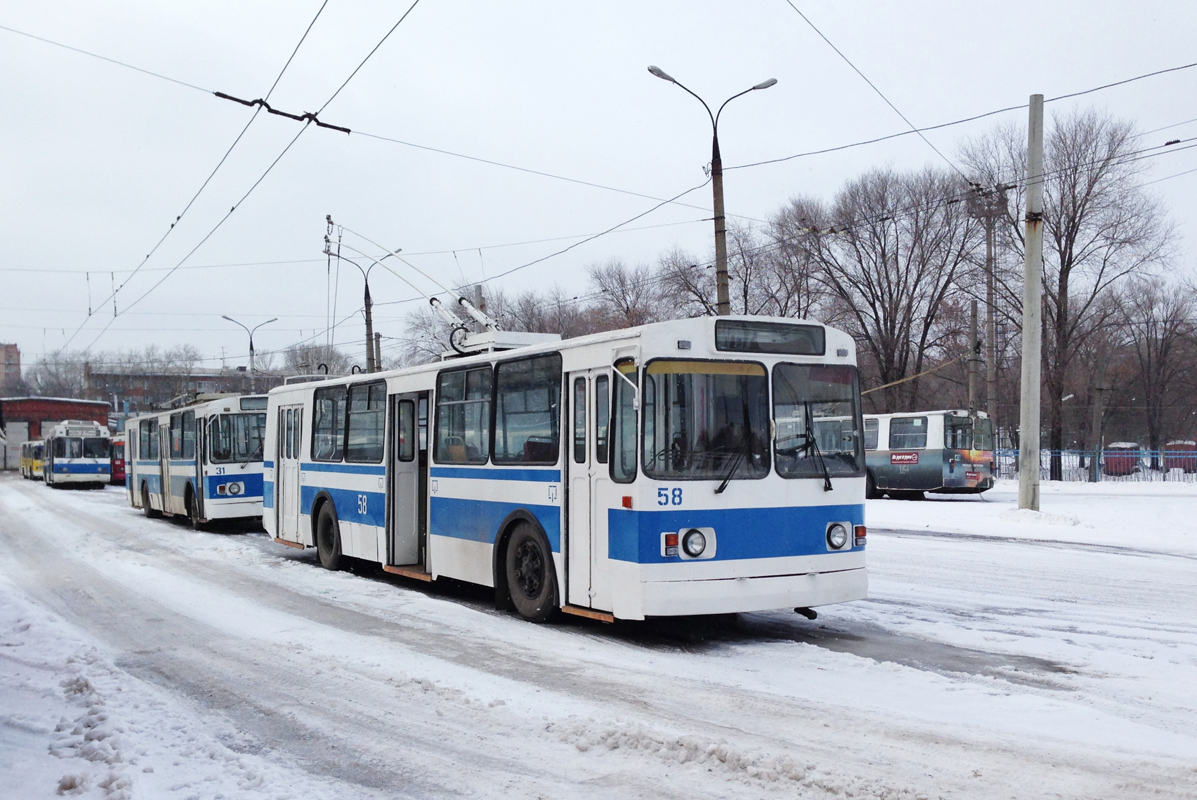 Samara, ZiU-682G (SZTM) č. 58; Samara — Trolleybus depot # 2