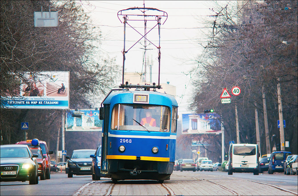 Одесса, Tatra T3R.P № 2968