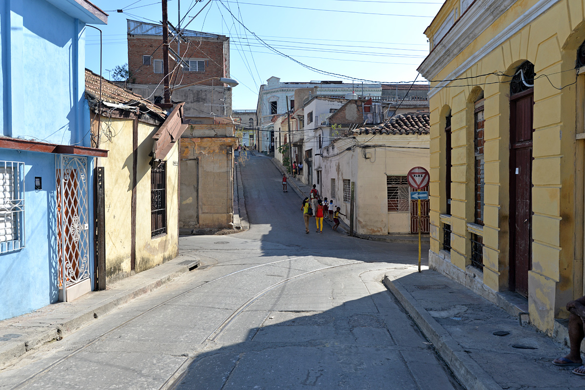Santiago de Cuba — The remains of tramway system