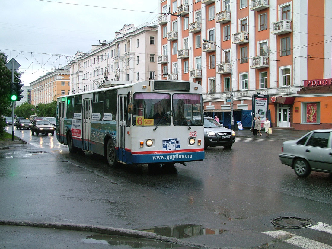 Мурманск, ВМЗ-100 № 62