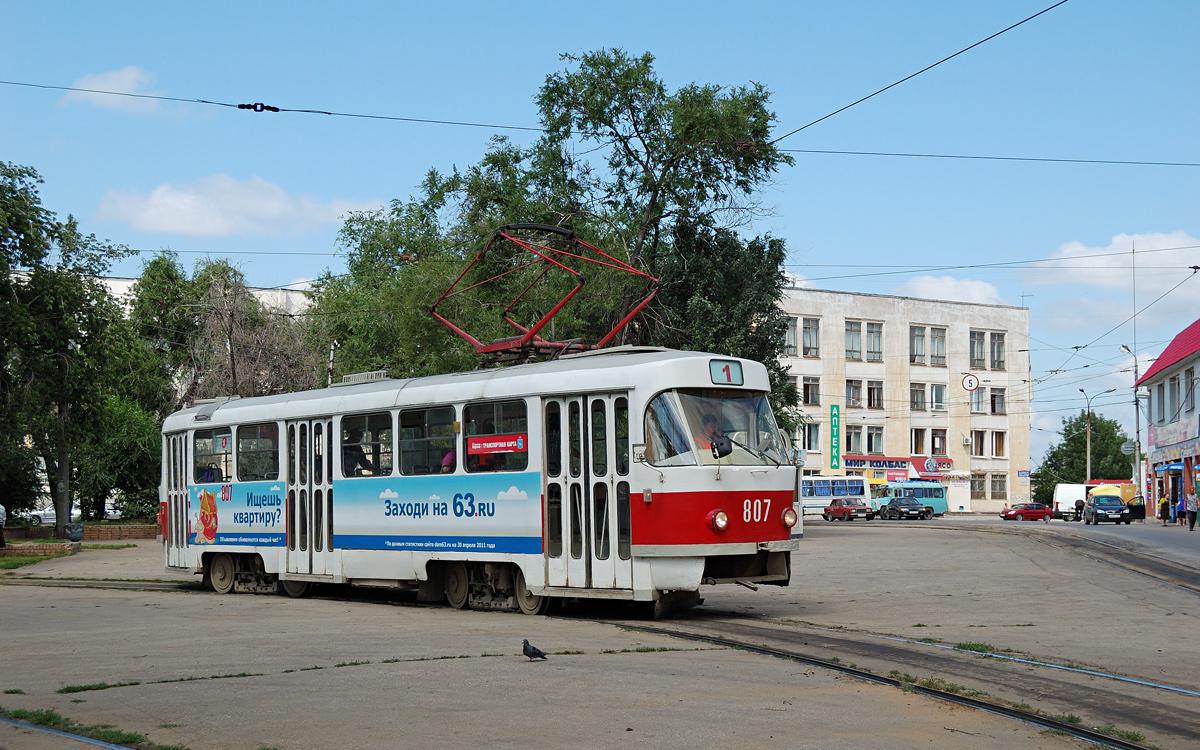 Samara, Tatra T3SU № 807; Samara — Terminus stations and loops (tramway)