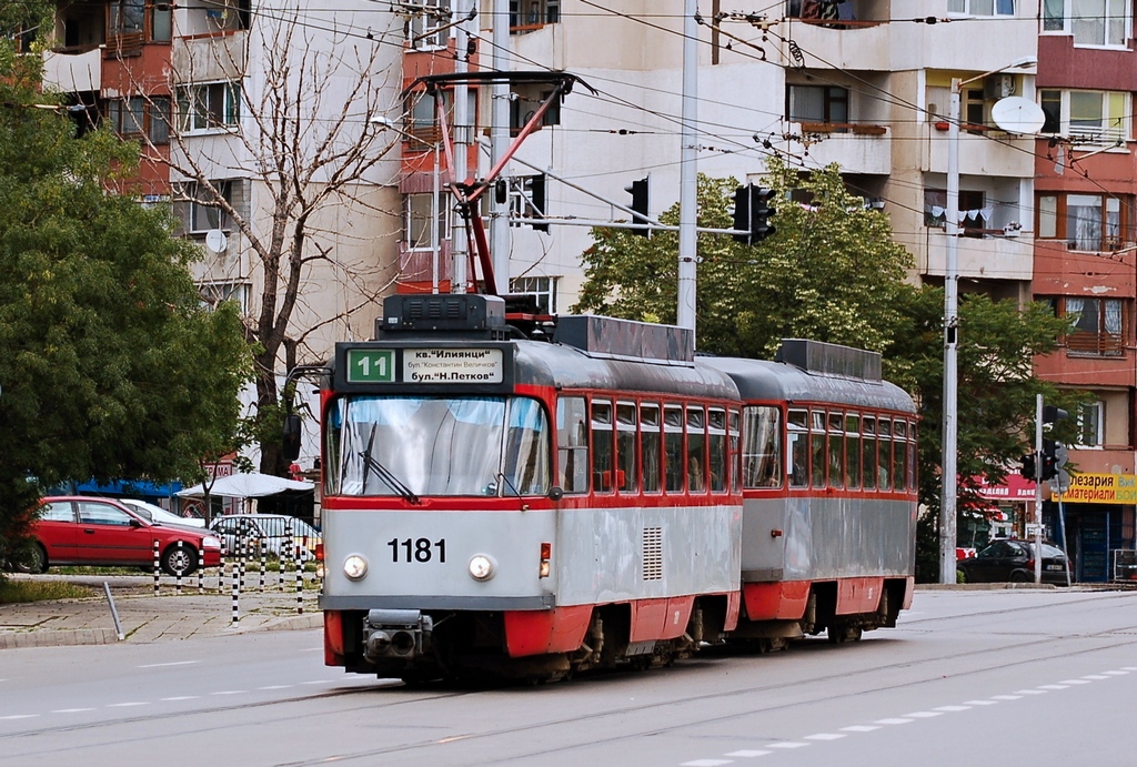 Szófia, Tatra T4DC — 1181