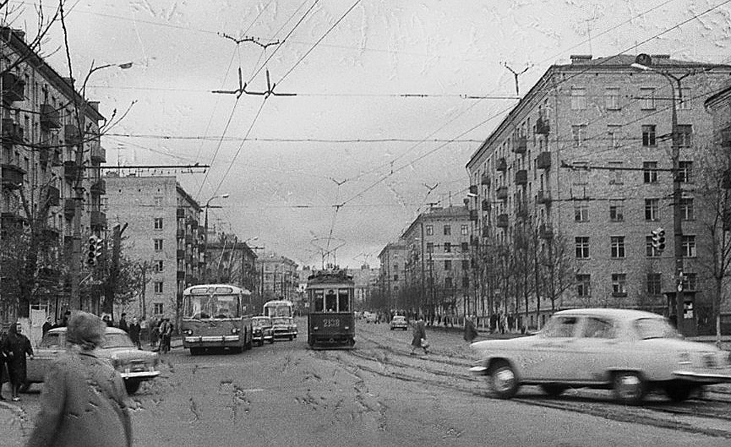 Москва, КМ № 2138; Москва — Исторические фотографии — Трамвай и Троллейбус (1946-1991)
