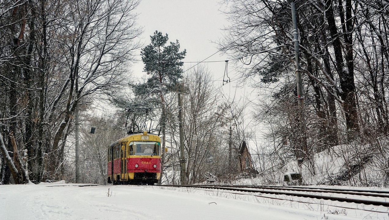 Киев, Tatra T3SU № 5943