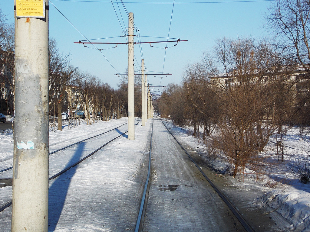 Khabarovsk — tram line