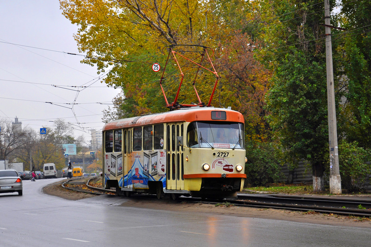 Волгоград, Tatra T3SU № 2727