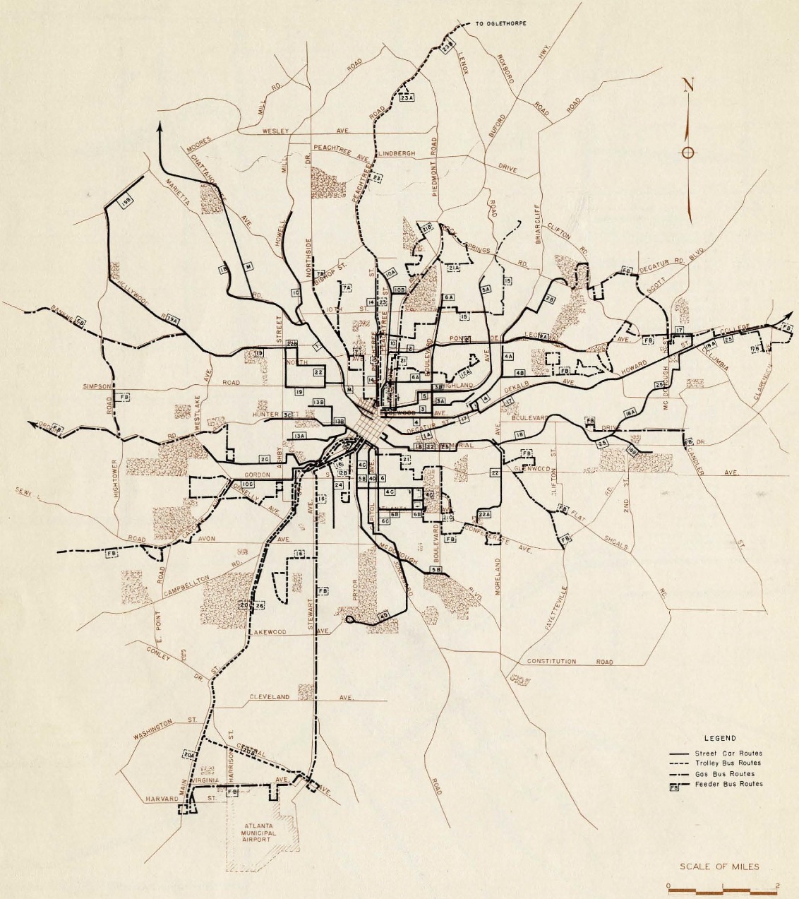 Atlanta — Maps