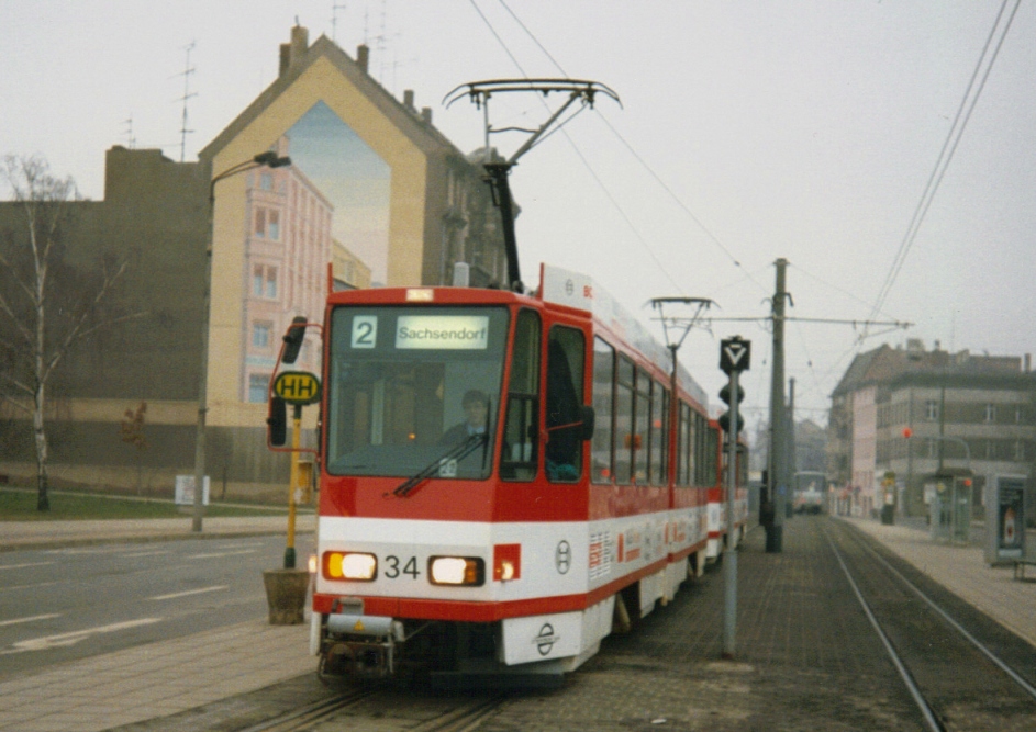 Cottbus, Tatra KT4DM N°. 34