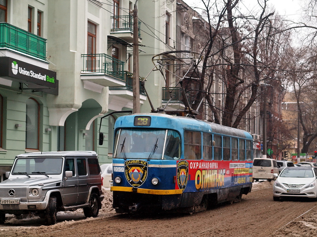 Одесса, Tatra T3R.P № 4050