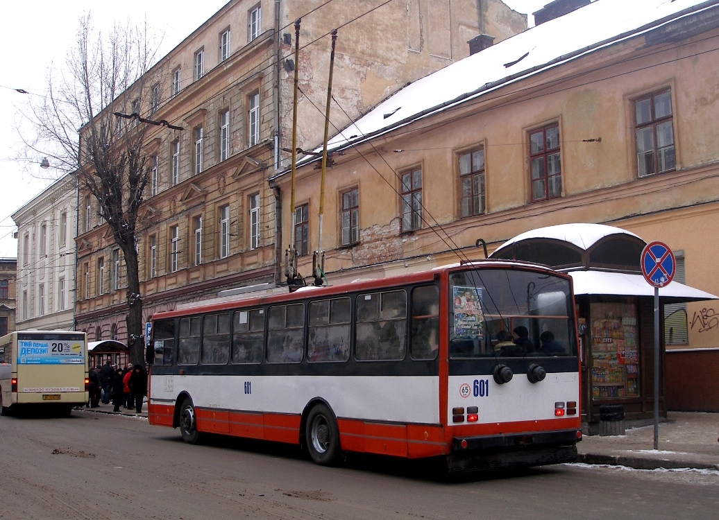 Lviv, Škoda 14TrR # 601